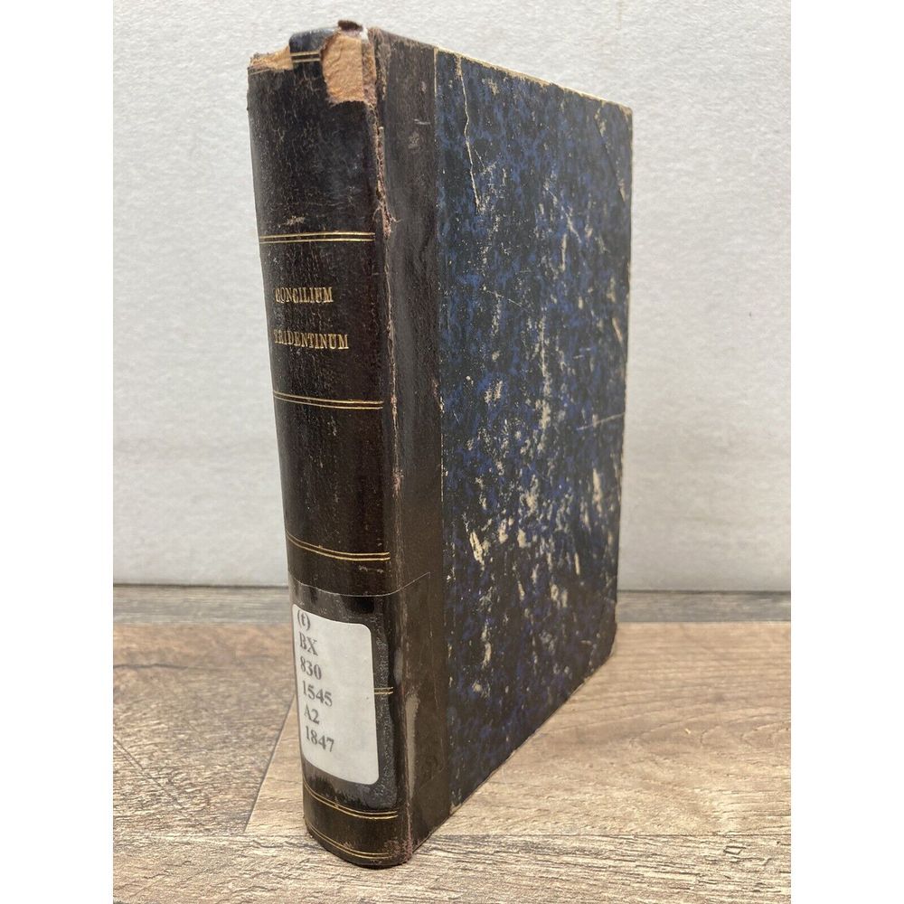 SACROSANCTI OECUMENICI CONCILII TRIDENTINI SUB‎ PAULO III JULIO III PIO IV 1847
